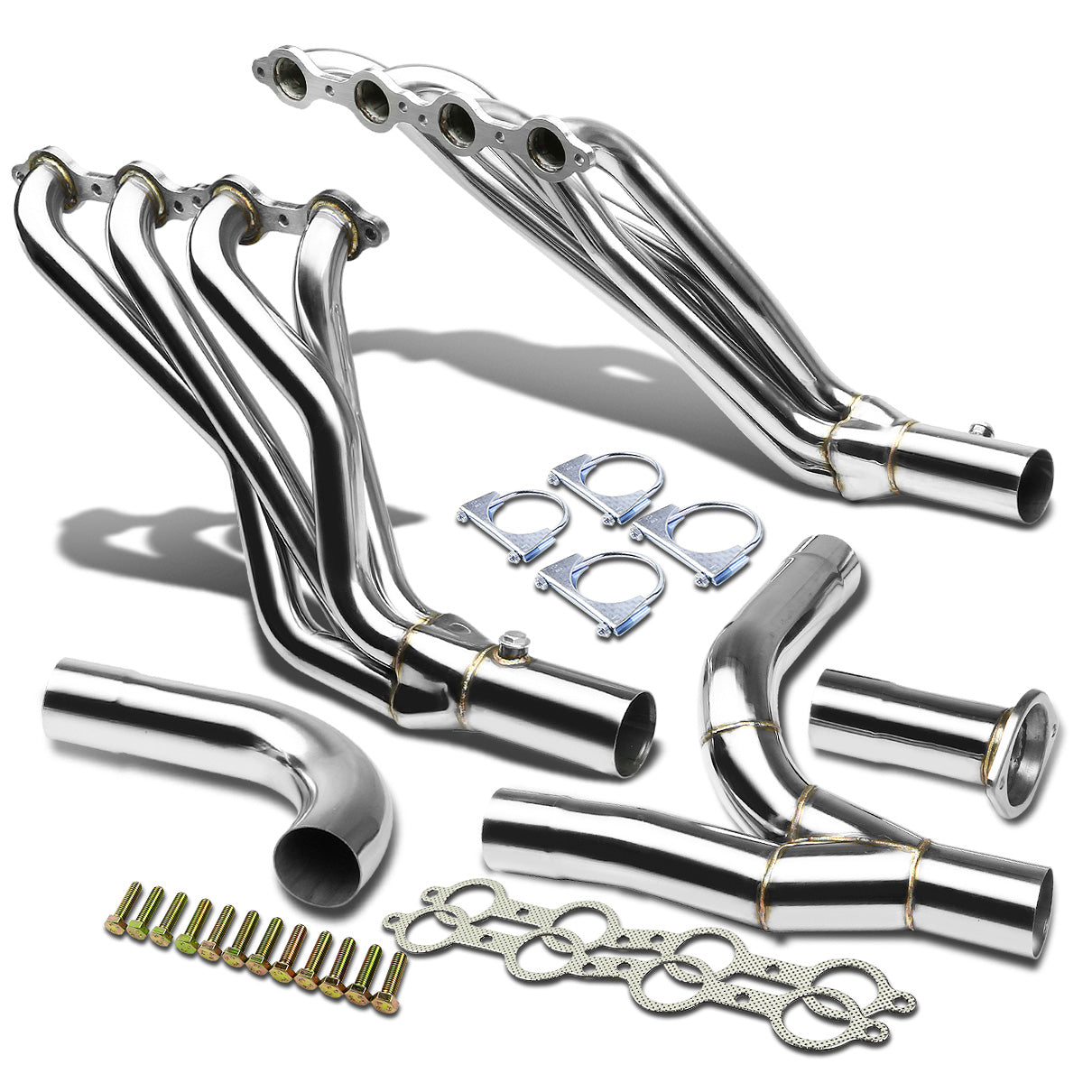 HEADERS STAINLESS STEEL - 99-06 CHEVY SILVERADO / YUKON +Y-PIPE - VERSION 2