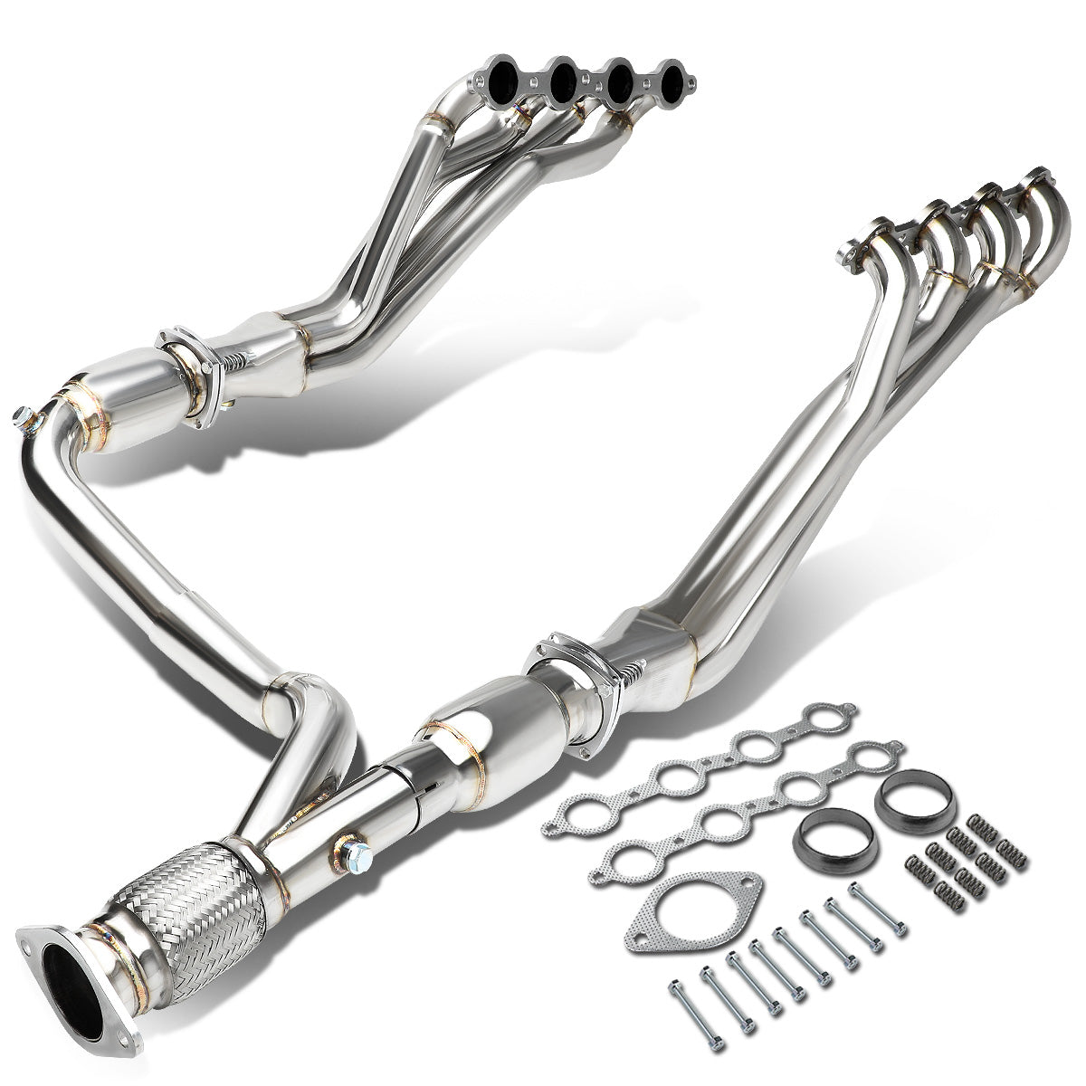 HEADERS STAINLESS STEEL - 06-09 CHEVY TRAILBLAZER SS 6.0L + Y-PIPE