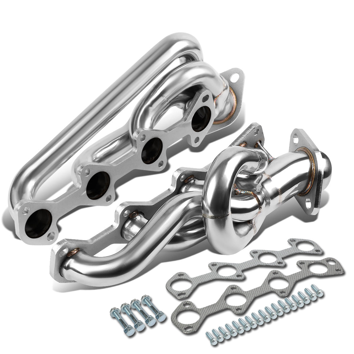 HEADERS STAINLESS STEEL - 00-03 DODGE 2WD / 4WD 1/2, 3/4 TON PICKUP 4.7L - SHORTY