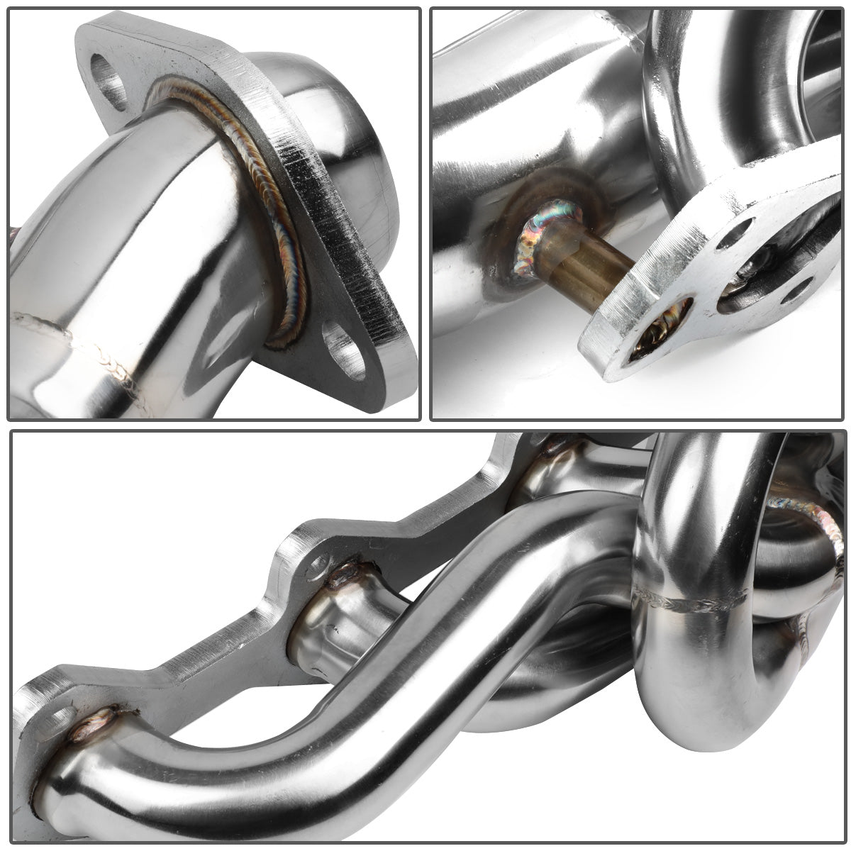 HEADERS STAINLESS STEEL - 00-03 DODGE 2WD / 4WD 1/2, 3/4 TON PICKUP 4.7L - SHORTY