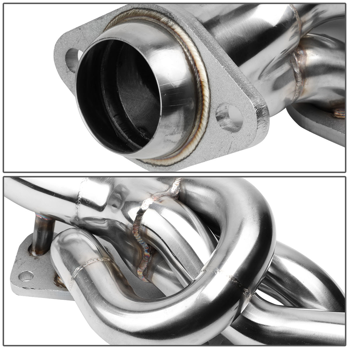 HEADERS STAINLESS STEEL - 00-03 DODGE 2WD / 4WD 1/2, 3/4 TON PICKUP 4.7L - SHORTY