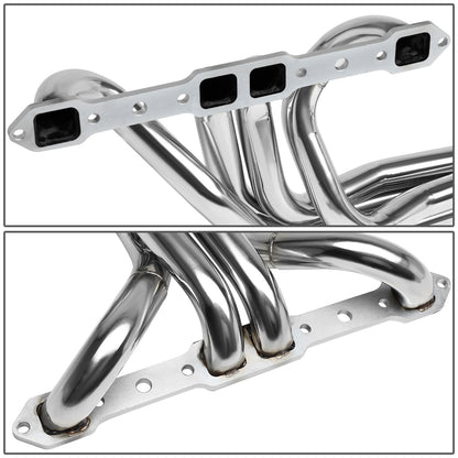 HEADERS STAINLESS STEEL - 68-78 DODGE RAMCHARGER W100, W100 PICKUP, W150, W200, W200 PICKUP / 74-78 PLYMOUTH TRAILDUSTER - ONLY FITS 5.9L, 6.3L, 6.6L, 6.8L, 7.0L, 7.2L V8 - LONG TUBE