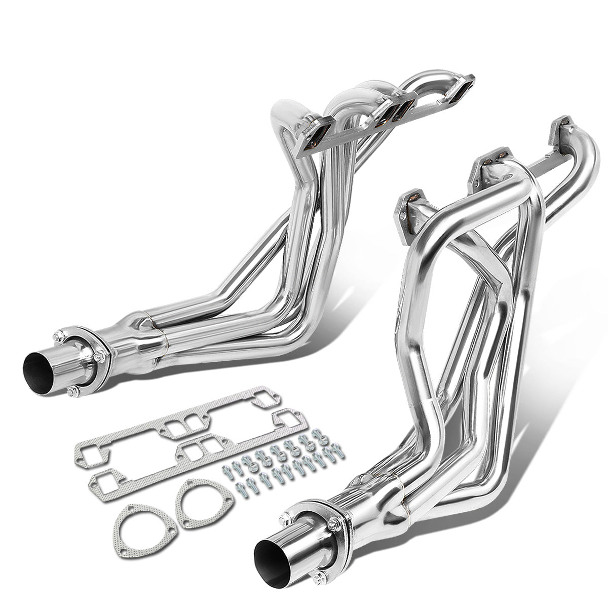 HEADERS STAINLESS STEEL - 72-93 DODGE 2WD / 4WD 1/2, 3/4 TON PICKUP 273-360 LONG TUBE