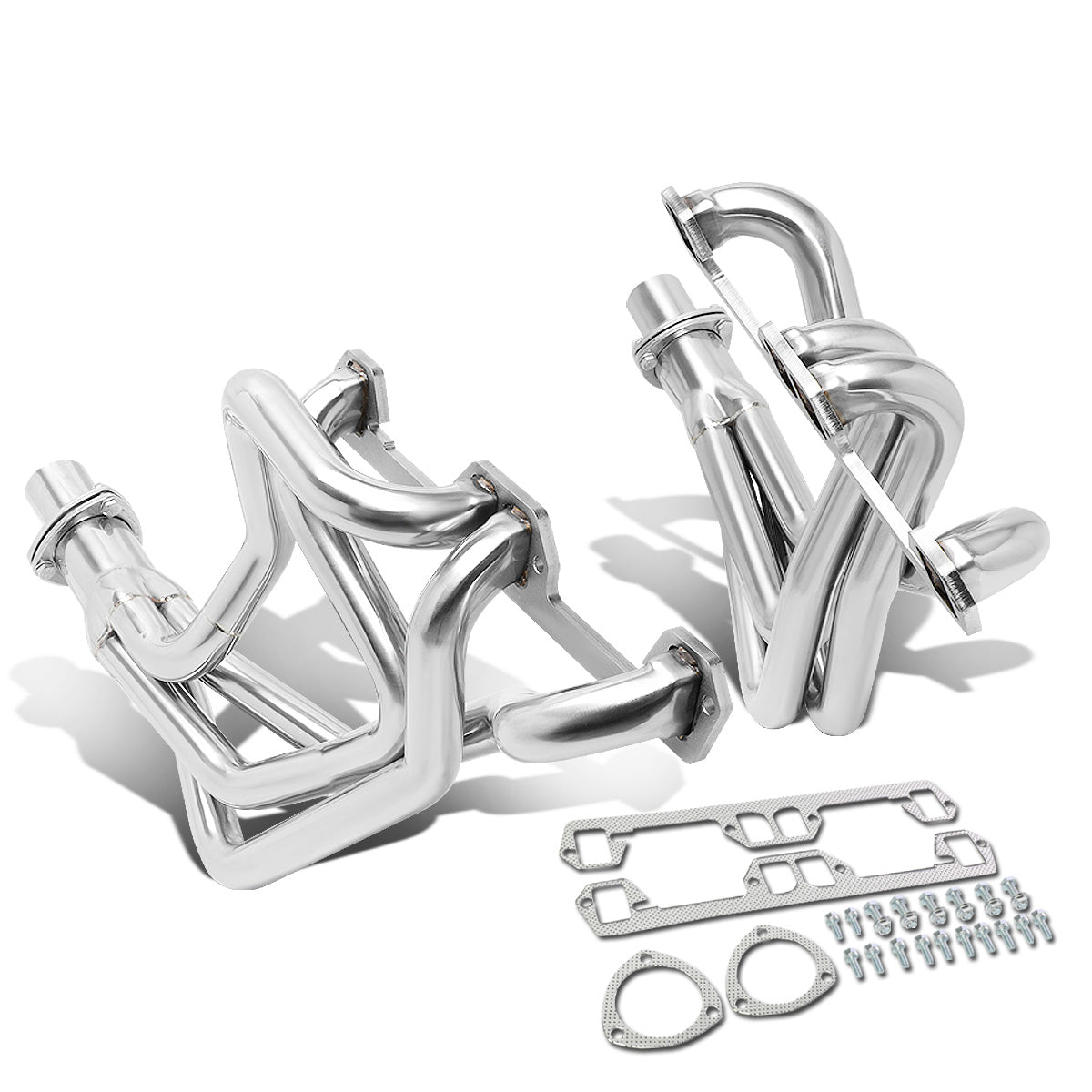 HEADERS STAINLESS STEEL - 72-93 DODGE 2WD / 4WD 1/2, 3/4 TON PICKUP 273-360 LONG TUBE