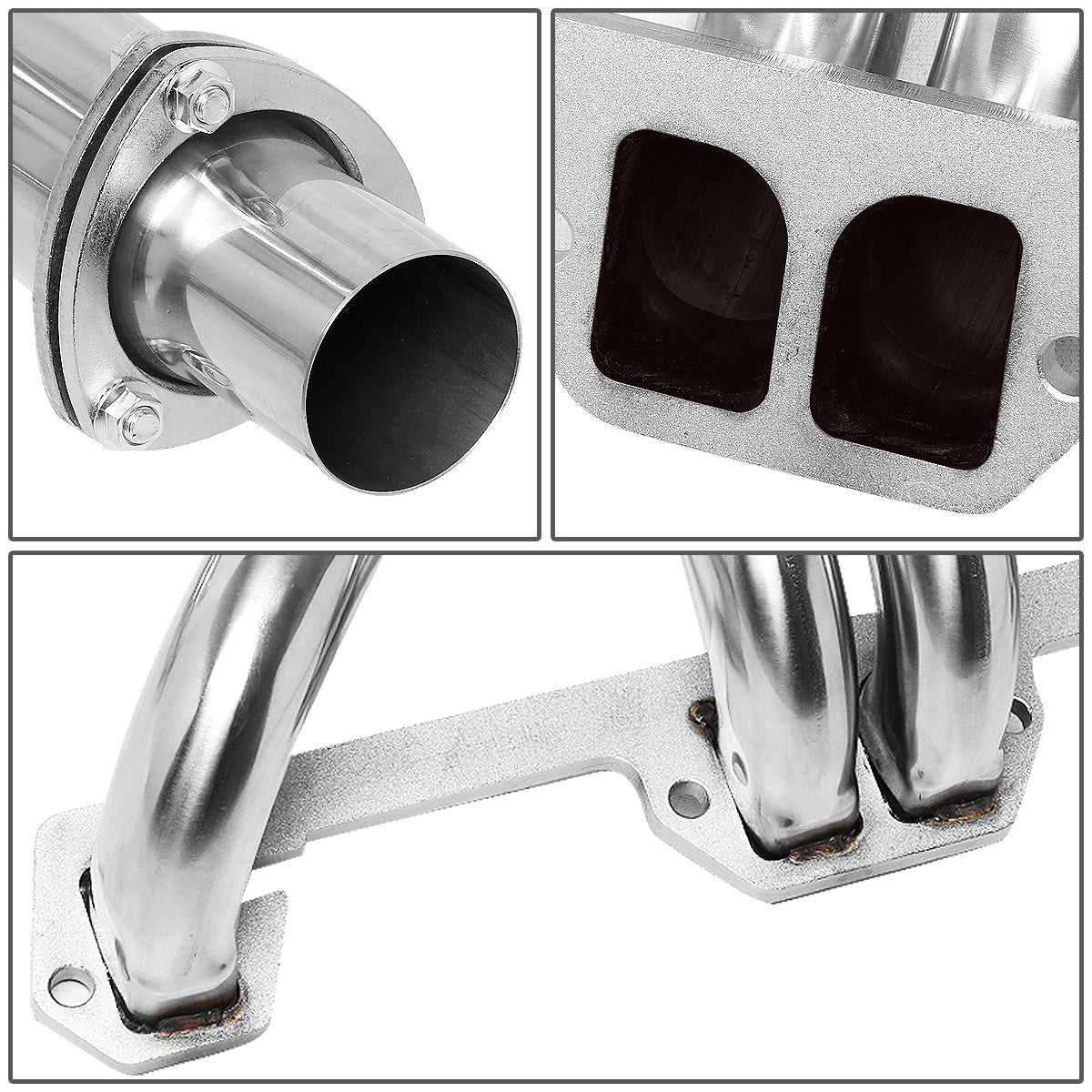 HEADERS STAINLESS STEEL - 72-93 DODGE 2WD / 4WD 1/2, 3/4 TON PICKUP 273-360 LONG TUBE