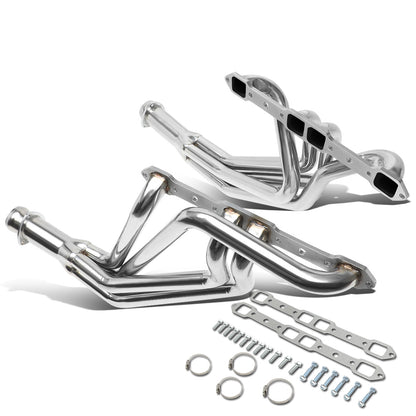 HEADERS STAINLESS STEEL - 77-78 DODGE B200, B300, D150, D200 6.6L 7.2L V8 - LONG TUBE