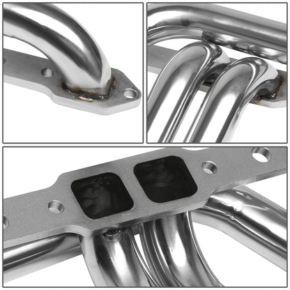 HEADERS STAINLESS STEEL - 77-78 DODGE B200, B300, D150, D200 6.6L 7.2L V8 - LONG TUBE