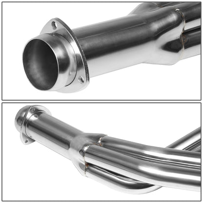 HEADERS STAINLESS STEEL - 77-78 DODGE B200, B300, D150, D200 6.6L 7.2L V8 - LONG TUBE