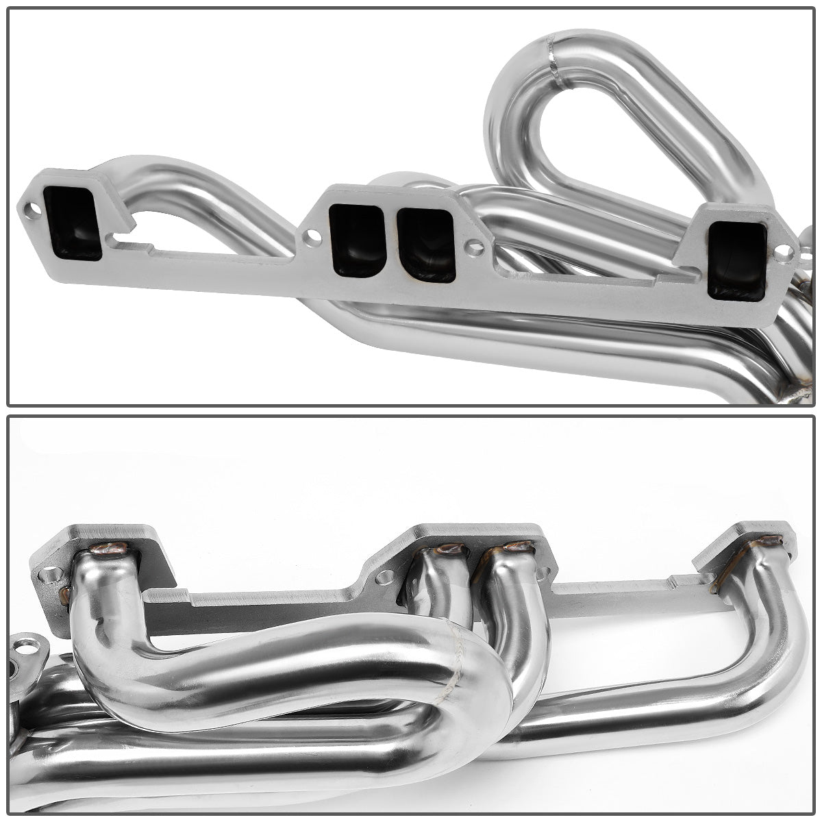 HEADERS STAINLESS STEEL - 92-95 DODGE DAKOTA 5.2L V8 / 94-95 DODGE RAM 1500 , 2500 , 3500 5.2L 5.9L V8 - SHORTY