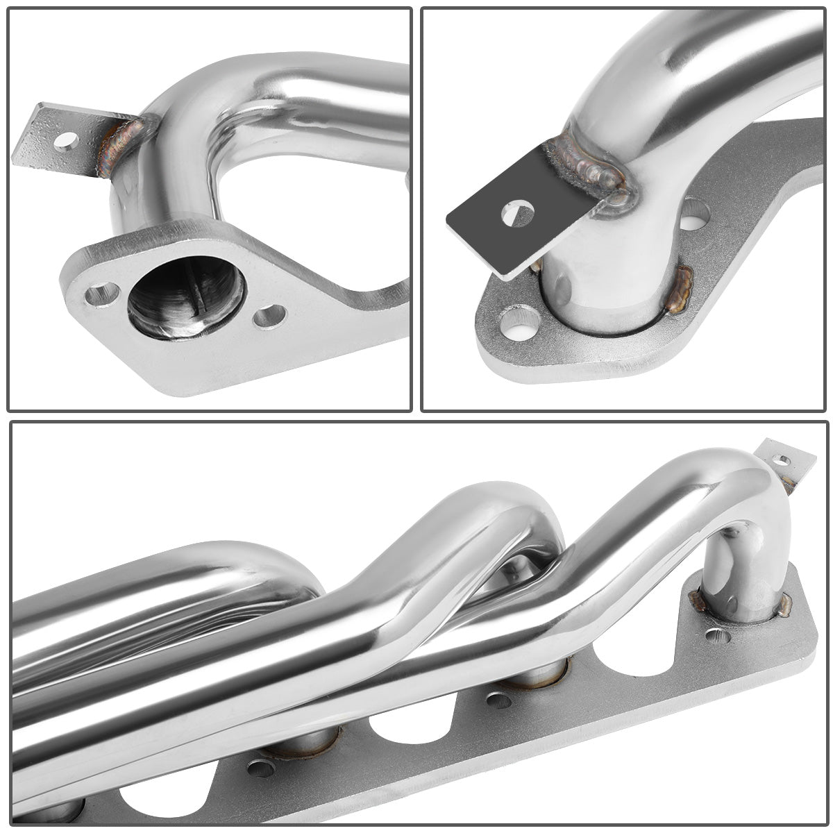 HEADERS STAINLESS STEEL - 96-02 DODGE RAM 2500, 3500 8.0L V10 - SHORTY