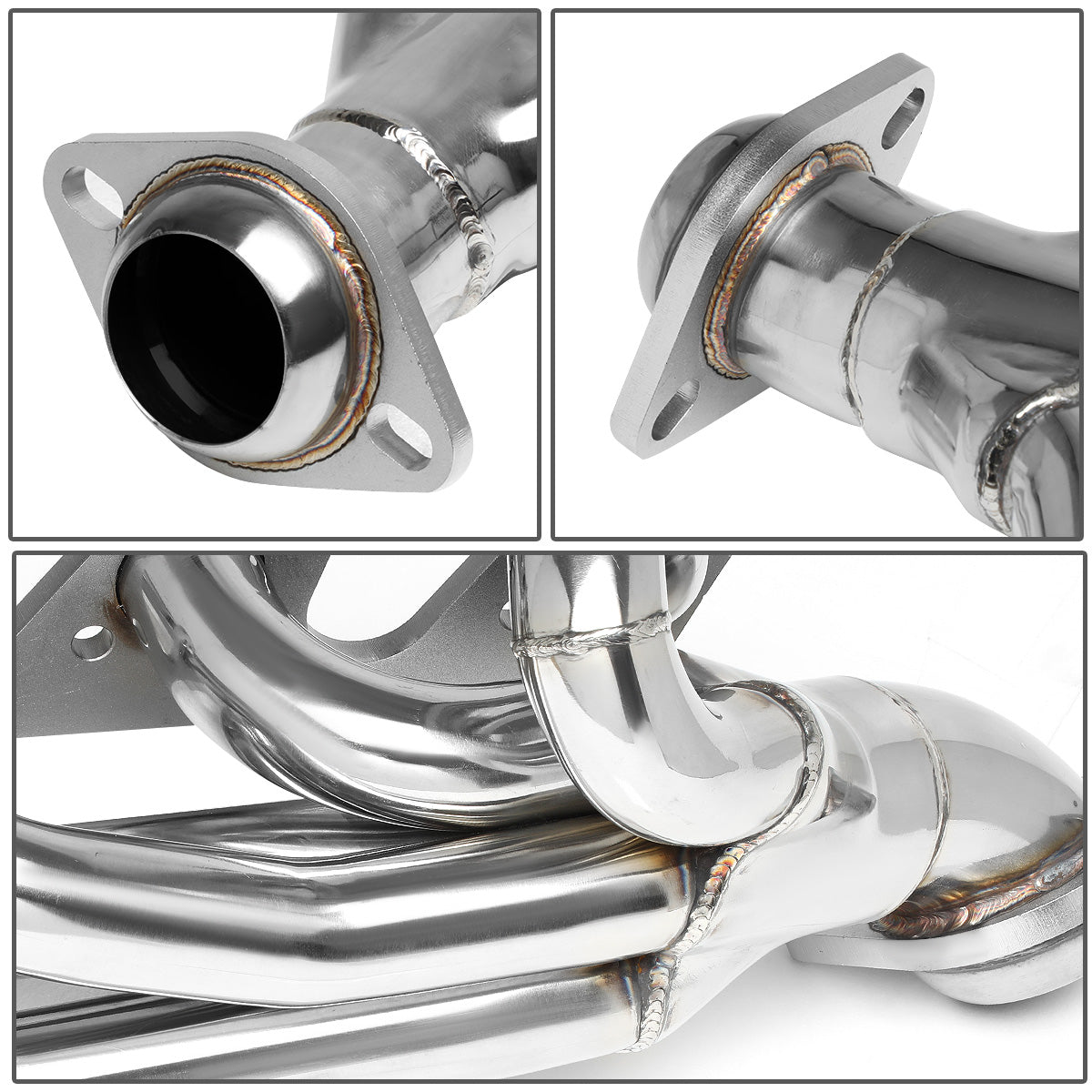 HEADERS STAINLESS STEEL - 96-02 DODGE RAM 2500, 3500 8.0L V10 - SHORTY