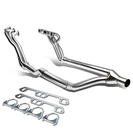 HEADERS STAINLESS STEEL - 96-01 DODGE RAM1500 2WD / 96-02 DODGE RAM 2500/3500 2WD 5.2/5.3/5.9L V8 + Y-PIPE