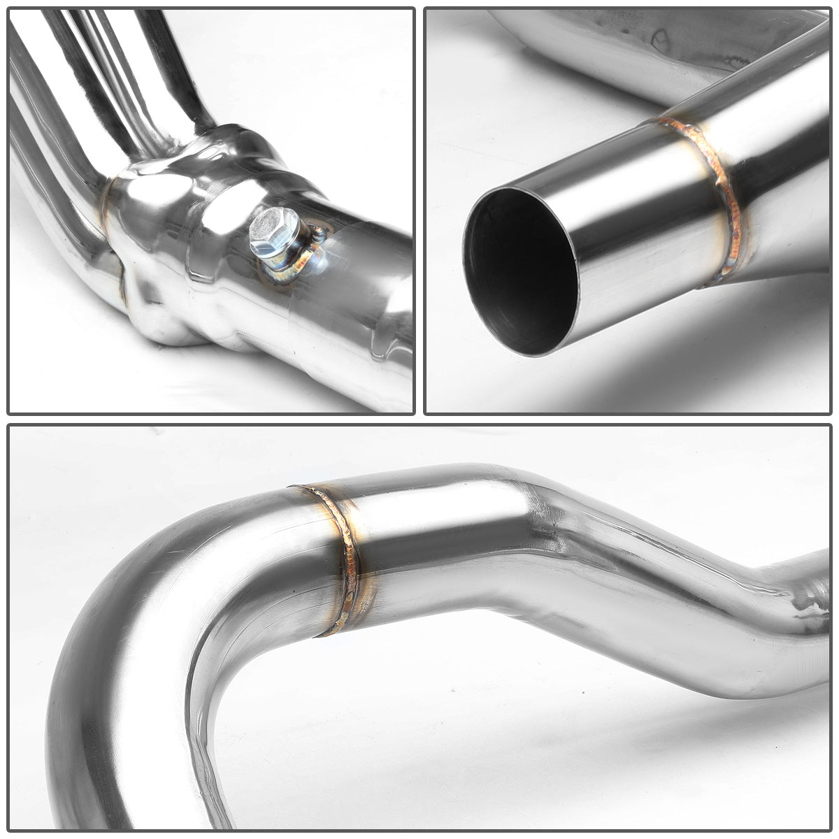HEADERS STAINLESS STEEL - 96-01 DODGE RAM1500 2WD / 96-02 DODGE RAM 2500/3500 2WD 5.2/5.3/5.9L V8 + Y-PIPE