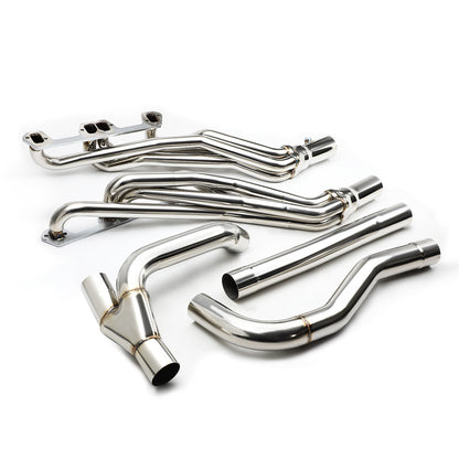 HEADERS STAINLESS STEEL - 96-01 DODGE RAM1500 2WD / 96-02 DODGE RAM 2500/3500 2WD 5.2/5.3/5.9L V8 + Y-PIPE