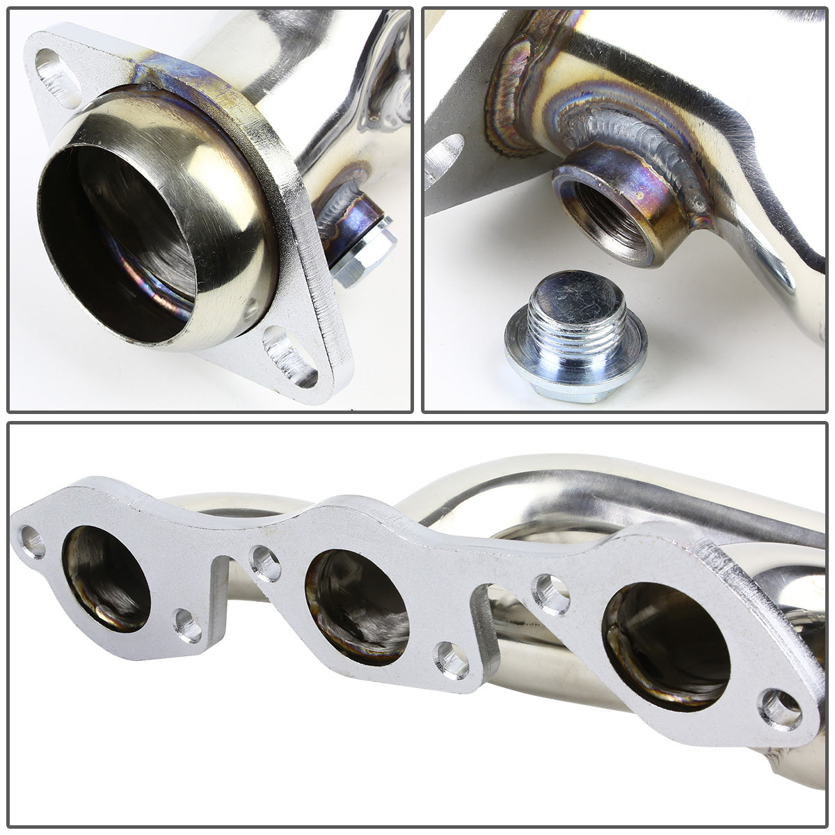 HEADERS STAINLESS STEEL - 97-03 FORD F-150 / HERITAGE 4.2L V6