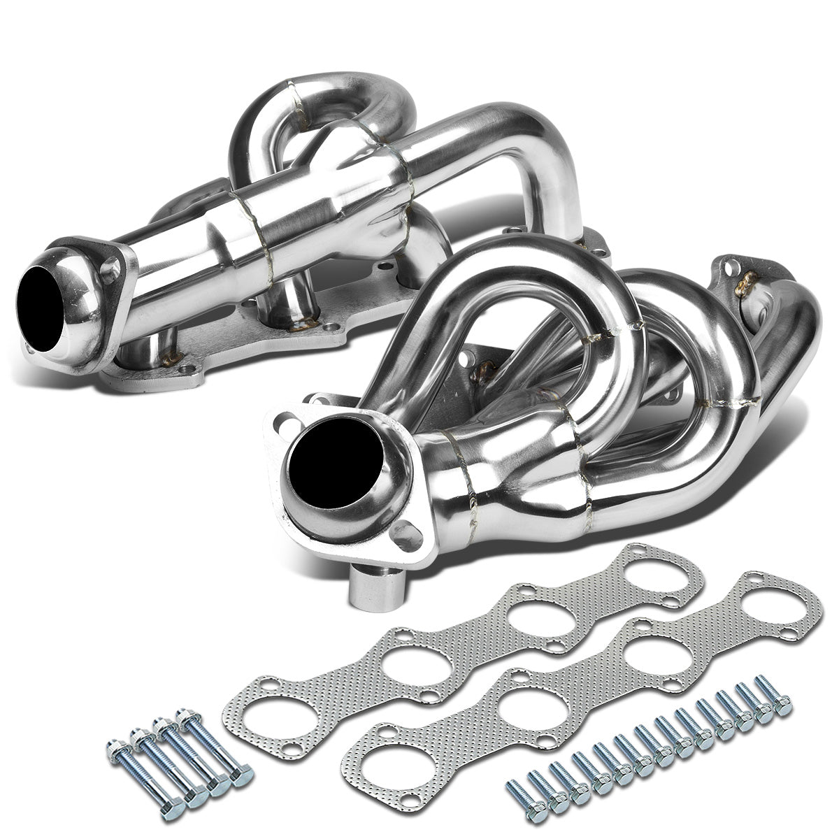 HEADERS STAINLESS STEEL - 97-03 FORD F-150 / F-250 / EXPEDITION 4.6L V6