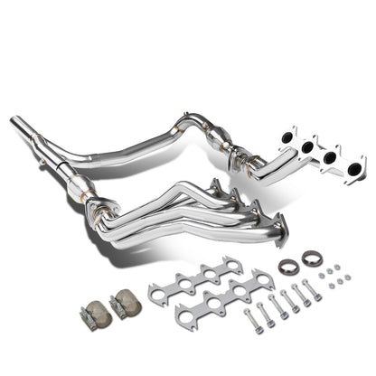HEADERS STAINLESS STEEL - 04-10 F-150 4WD LT + Y-PIPE