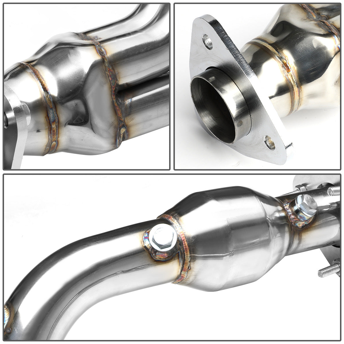 HEADERS STAINLESS STEEL - 04-10 F-150 4WD LT + Y-PIPE