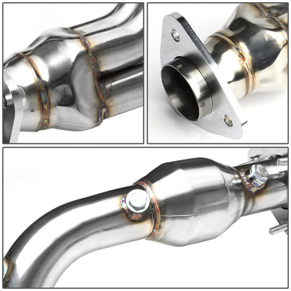 HEADERS STAINLESS STEEL - 04-10 F-150 4WD LT + Y-PIPE