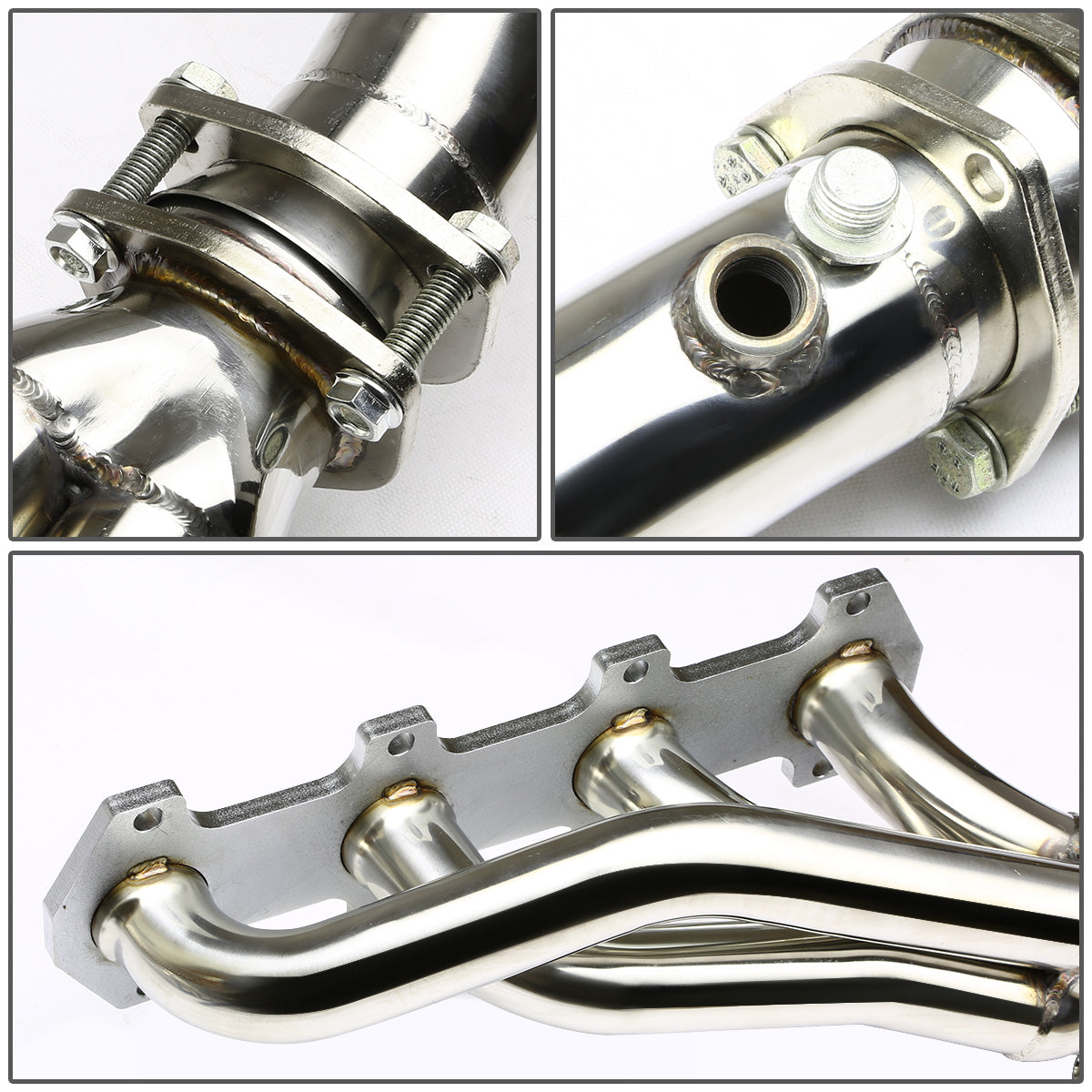 HEADERS STAINLESS STEEL - 04-08 F-150 5.4L V8 2/4WD MIND TUBE