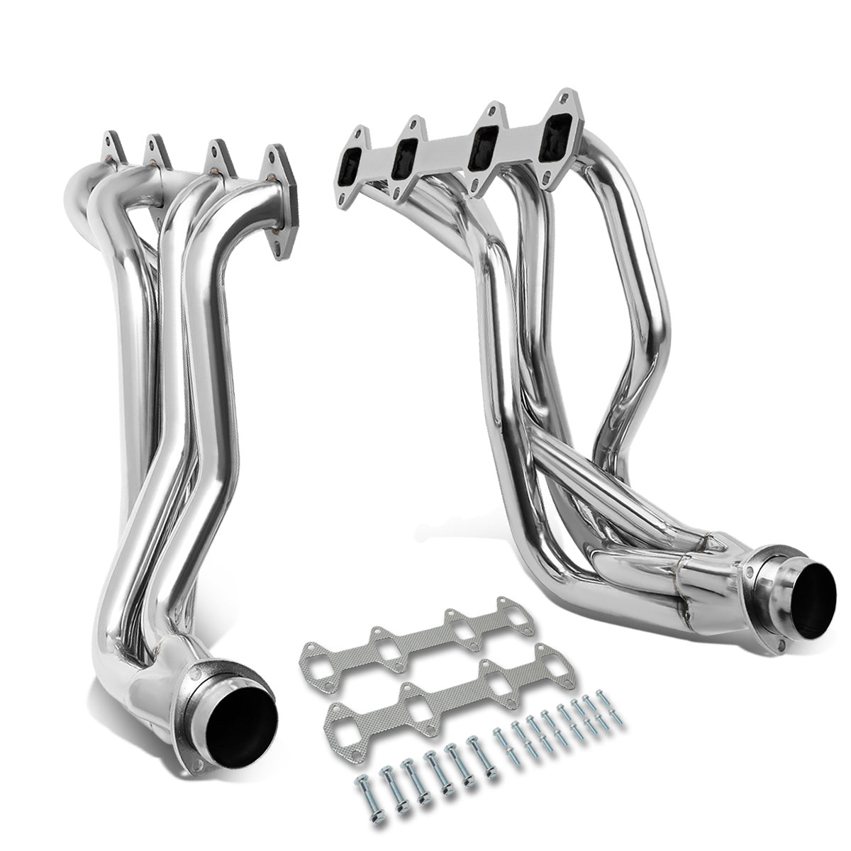 HEADERS STAINLESS STEEL - 66-76 FORD F-100 / F-150 / F-250 V8 352-390 FE - 4WD - LONG TUBE