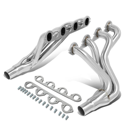 HEADERS STAINLESS STEEL - 75-79 FORD F-100 F-150 F-250 F-350 WITH 7.5 V8 - MODIFICATION TO STOCK EXHAUST REQUIRED TO RETAIN STOCK CATALYTIC CONVERTER - LONG TUBE