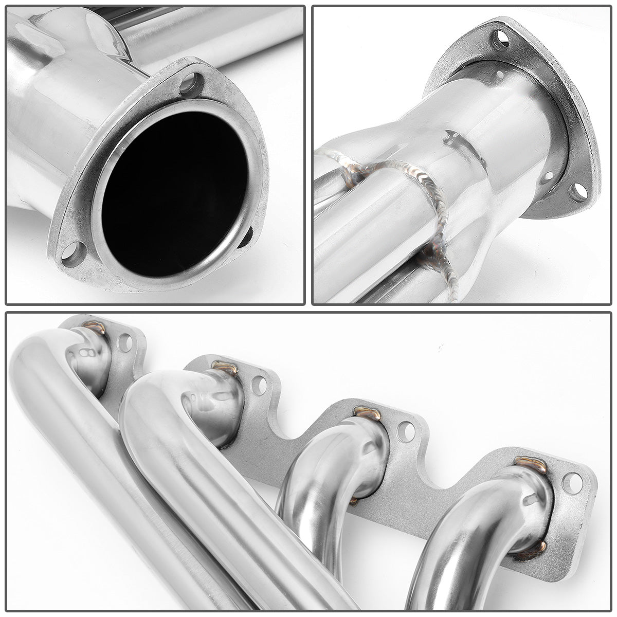 HEADERS STAINLESS STEEL - 77-79 FORD 4WD F-150, F-250, F-350 - LONG TUBE