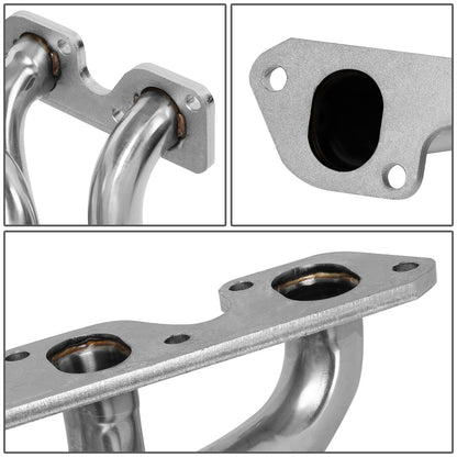 HEADERS STAINLESS STEEL - 80-82 FORD F-150 F-250 , F-350 5.8L 6.6L V8 - MUST MODIFY STOCK EXHAUST TO RETAIN CATALYTIC CONVERTERS. - WILL NOT FIT TRUCKS WITH POWER TAKE OFF - LONG TUBE