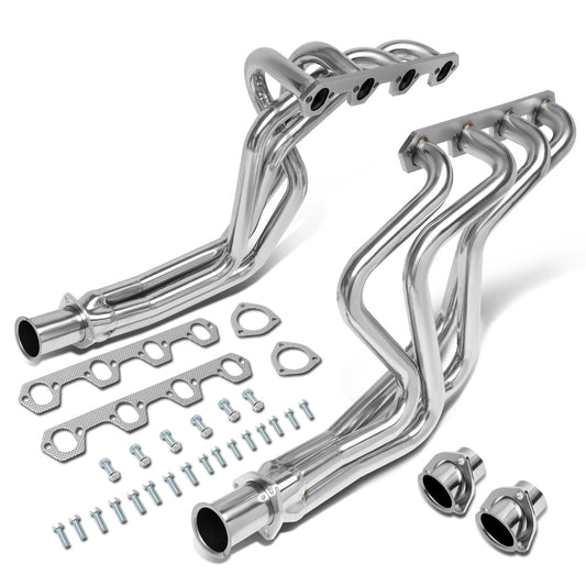 HEADERS STAINLESS STEEL - 80-95 FORD F-150 / F-250 / F-350 BRONCO 5.8L V8 - 2WD&4WD - LONG TUBE