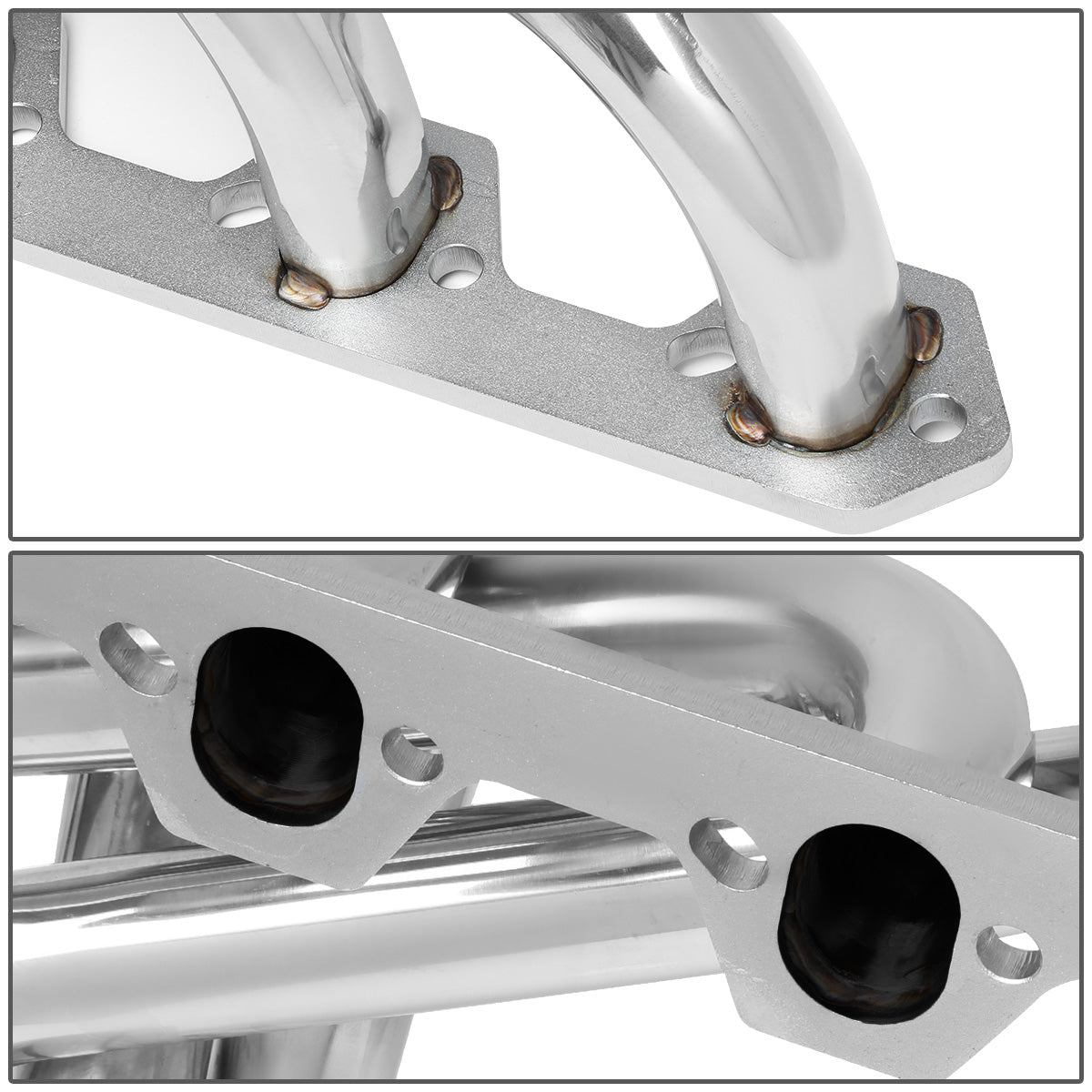 HEADERS STAINLESS STEEL - 80-95 FORD F-150 / F-250 / F-350 BRONCO 5.8L V8 - 2WD&4WD - LONG TUBE