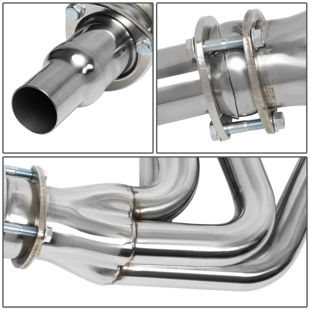 HEADERS STAINLESS STEEL - 83-87 FORD F-250 , F-350 7.5L V8 4WD - LONG TUBE