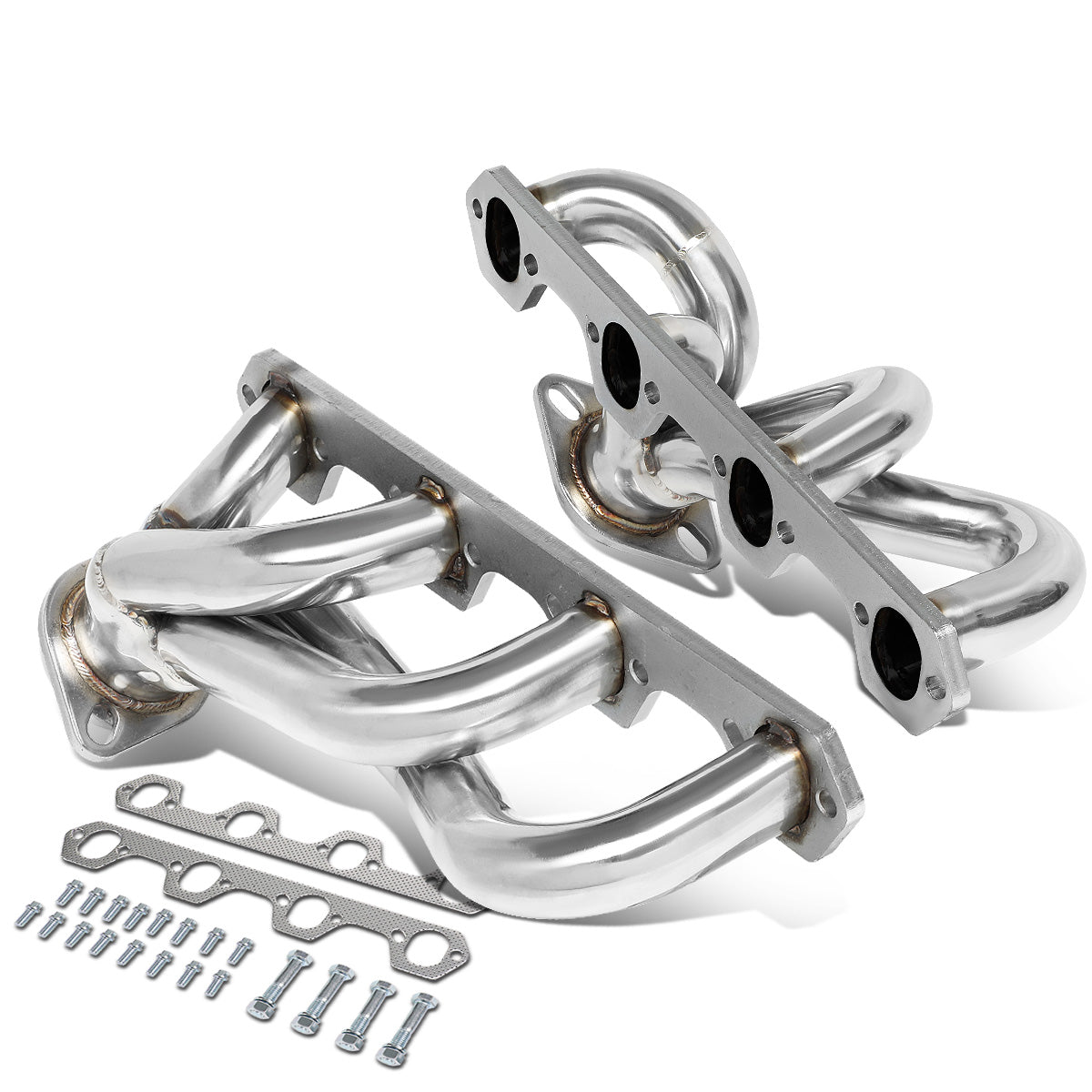 HEADERS STAINLESS STEEL - 87-95 FORD BRONCO / 87-95 FORD F-150 / 87-95 FORD F-250 - FITS 5.0L V8 MODELS ONLY - LONG TUBE