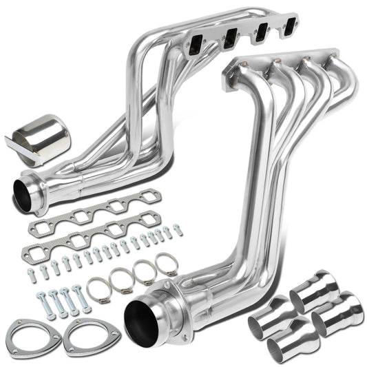HEADERS STAINLESS STEEL - 80-96 FORD F-150 / F-250 / F-350 BRONCO 5.0L V8 - 2WD&4WD - LONG TUBE