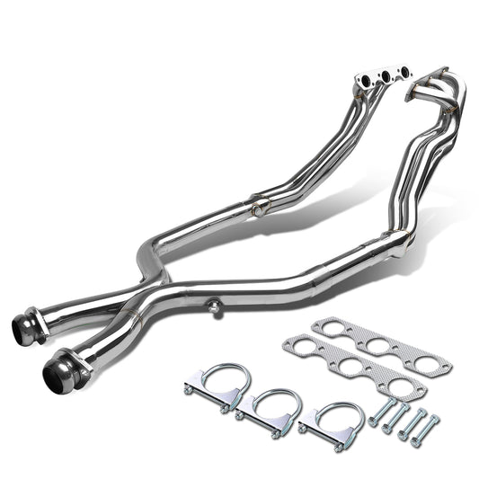 HEADERS STAINLESS STEEL - 99-04 FORD MUSTANG 3.8/3.9L V6 + Y-PIPE