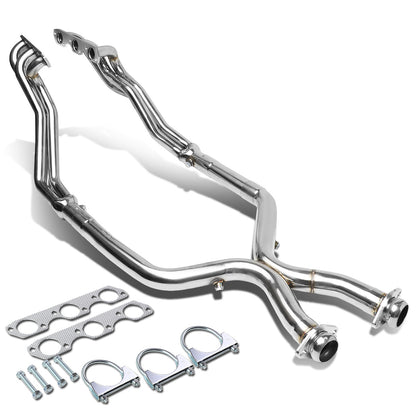 HEADERS STAINLESS STEEL - 99-04 FORD MUSTANG 3.8/3.9L V6 + Y-PIPE