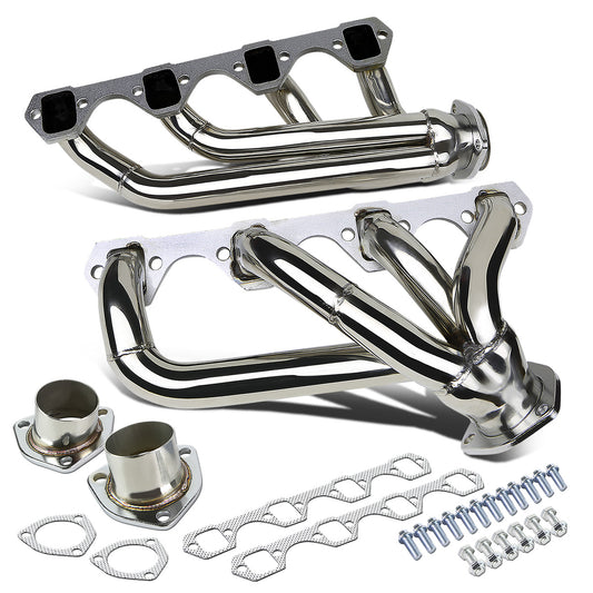 HEADERS STAINLESS STEEL - 62-70 FORD FALCON / 64-73 FORD MUSTANG / 66-70 FORD FAIRLANE / 67-70 MERCURY COUGAR / 71-77 FORD MAVERICK - SHORTY