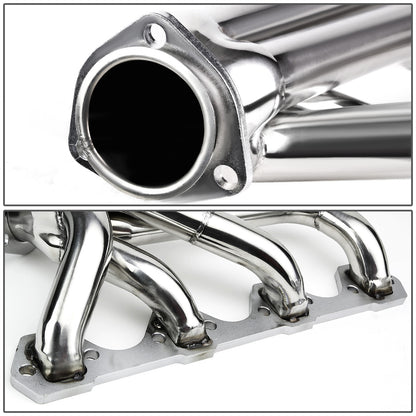 HEADERS STAINLESS STEEL - 62-70 FORD FALCON / 64-73 FORD MUSTANG / 66-70 FORD FAIRLANE / 67-70 MERCURY COUGAR / 71-77 FORD MAVERICK - SHORTY
