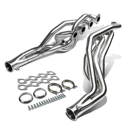 HEADERS STAINLESS STEEL - 96-04 FORD MUSTANG GT 4.6L V8 - LONG TUBE - CLAMP ON