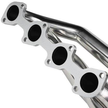 HEADERS STAINLESS STEEL - 96-04 FORD MUSTANG GT 4.6L V8 - LONG TUBE - CLAMP ON