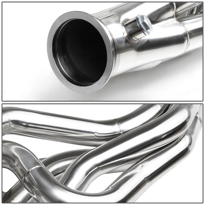 HEADERS STAINLESS STEEL - 96-04 FORD MUSTANG GT 4.6L V8 - LONG TUBE - CLAMP ON