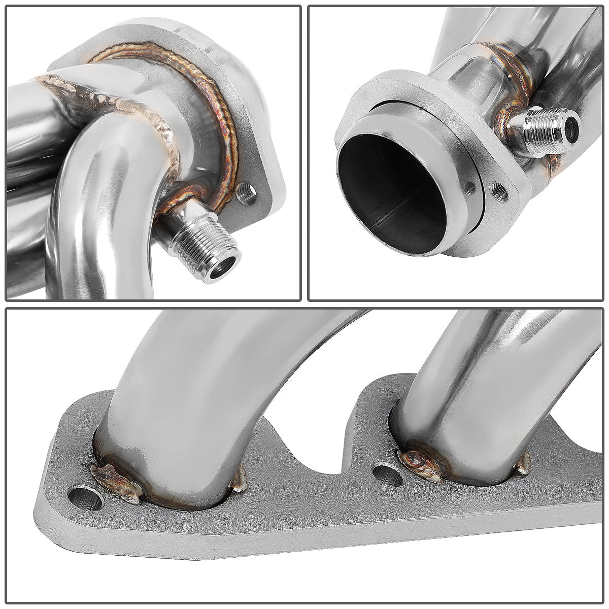 HEADERS STAINLESS STEEL - 99-04 FORD MUSTANG 3.7L - SHORTY