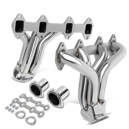 HEADERS STAINLESS STEEL - 57-72 FORD F-100 5.8L, 5.9L, 6.4L V8 - MID