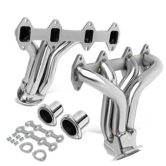 HEADERS STAINLESS STEEL - 57-72 FORD F-100 5.8L, 5.9L, 6.4L V8 - MID