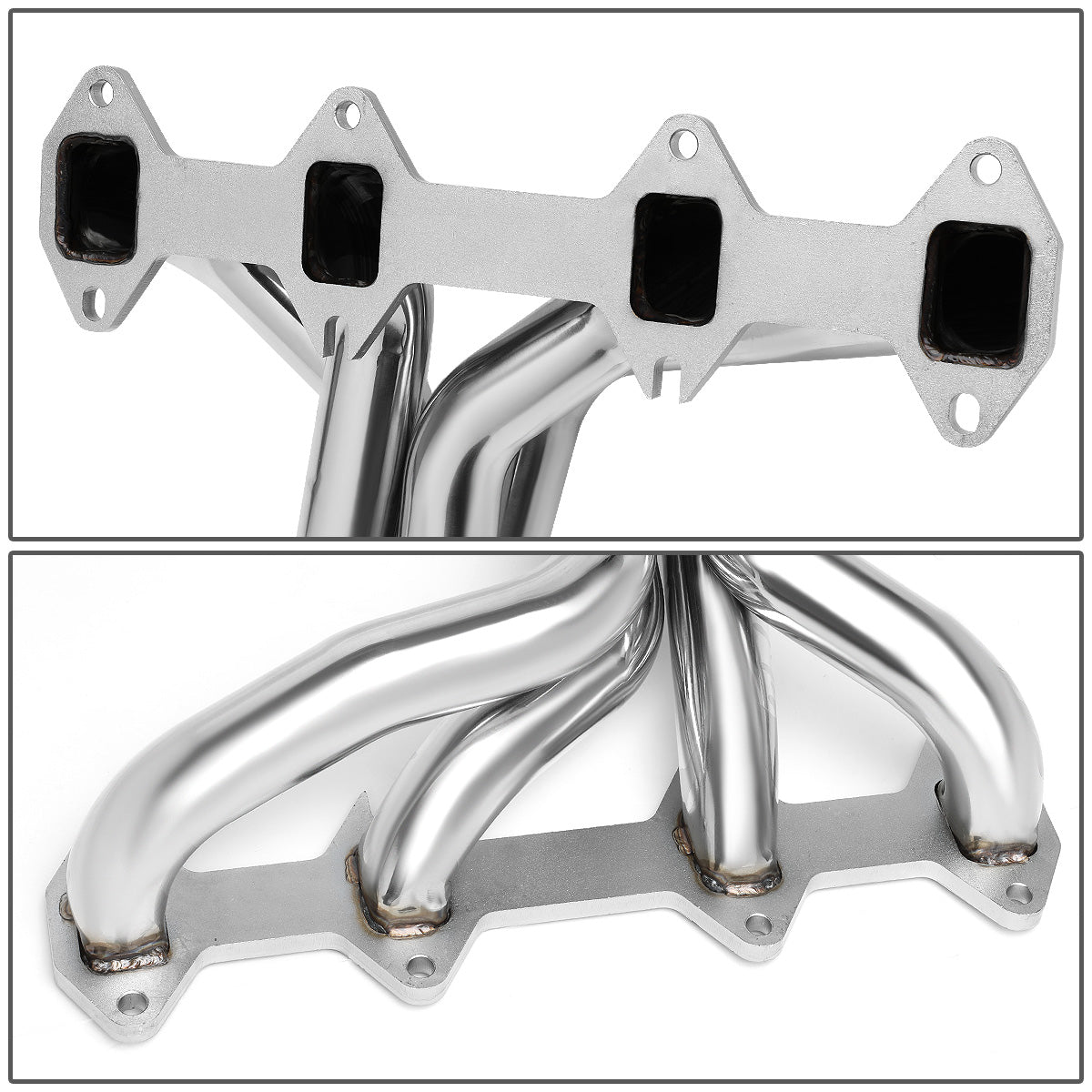 HEADERS STAINLESS STEEL - 57-72 FORD F-100 5.8L, 5.9L, 6.4L V8 - MID
