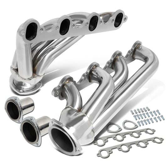HEADERS STAINLESS STEEL - 57-72 FORD F-100 5.8L, 5.9L, 6.4L V8 - SHORTY