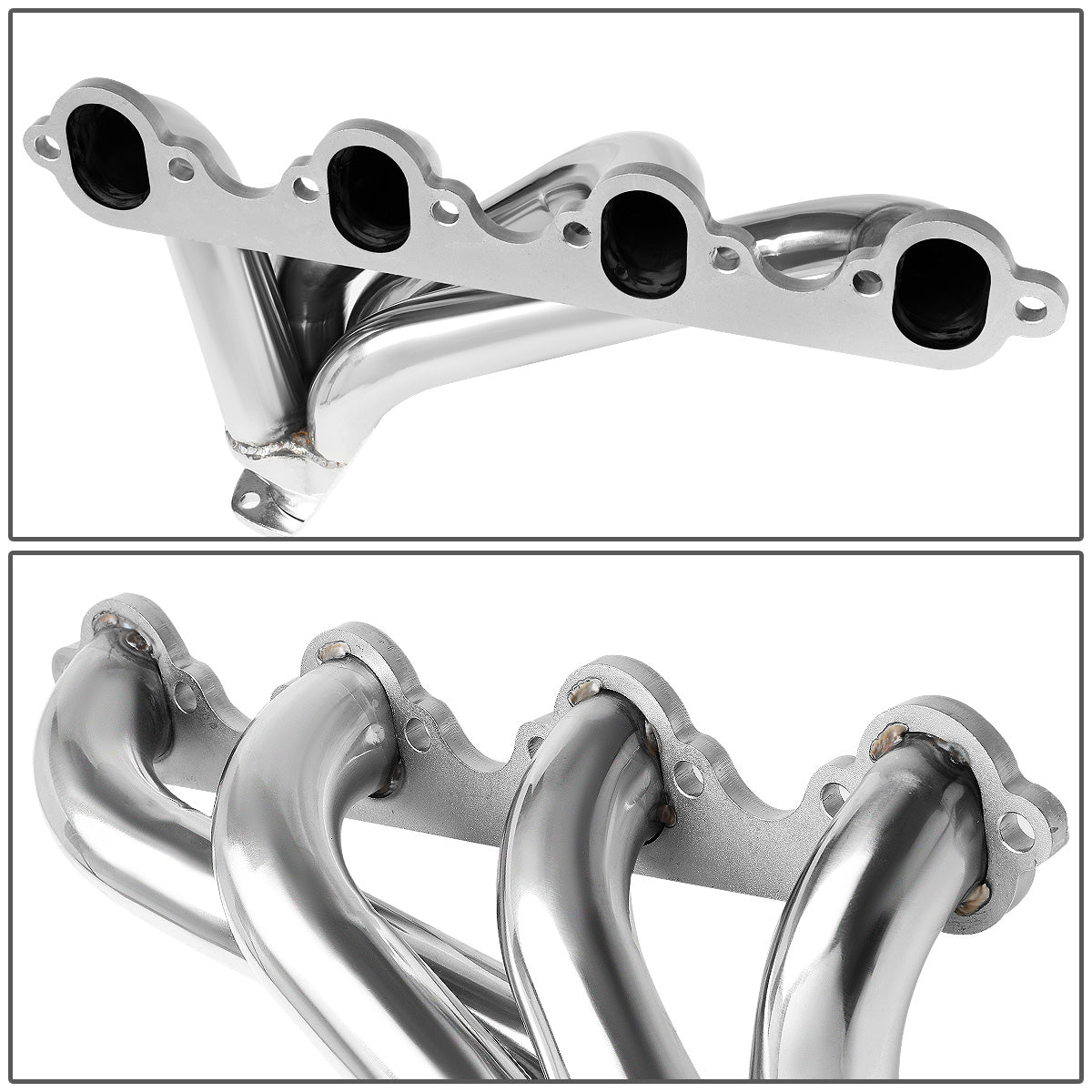 HEADERS STAINLESS STEEL - 57-72 FORD F-100 5.8L, 5.9L, 6.4L V8 - SHORTY