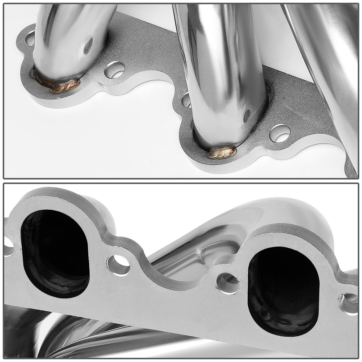 HEADERS STAINLESS STEEL - 57-72 FORD F-100 5.8L, 5.9L, 6.4L V8 - SHORTY