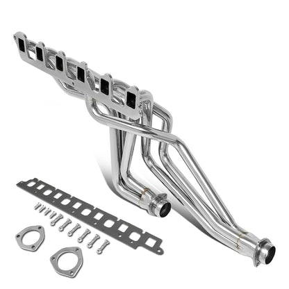 HEADERS STAINLESS STEEL - 65-83 FORD F-100 / 75-89 FORD F-150 / 65-89 FORD F-250 / 78-89 FORD F-350 - FITS 3.9 4.9 L6 MODELS - FITS RWD MODELS ONLY - LONG TUBE