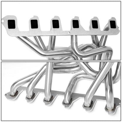HEADERS STAINLESS STEEL - 65-83 FORD F-100 / 75-89 FORD F-150 / 65-89 FORD F-250 / 78-89 FORD F-350 - FITS 3.9 4.9 L6 MODELS - FITS RWD MODELS ONLY - LONG TUBE