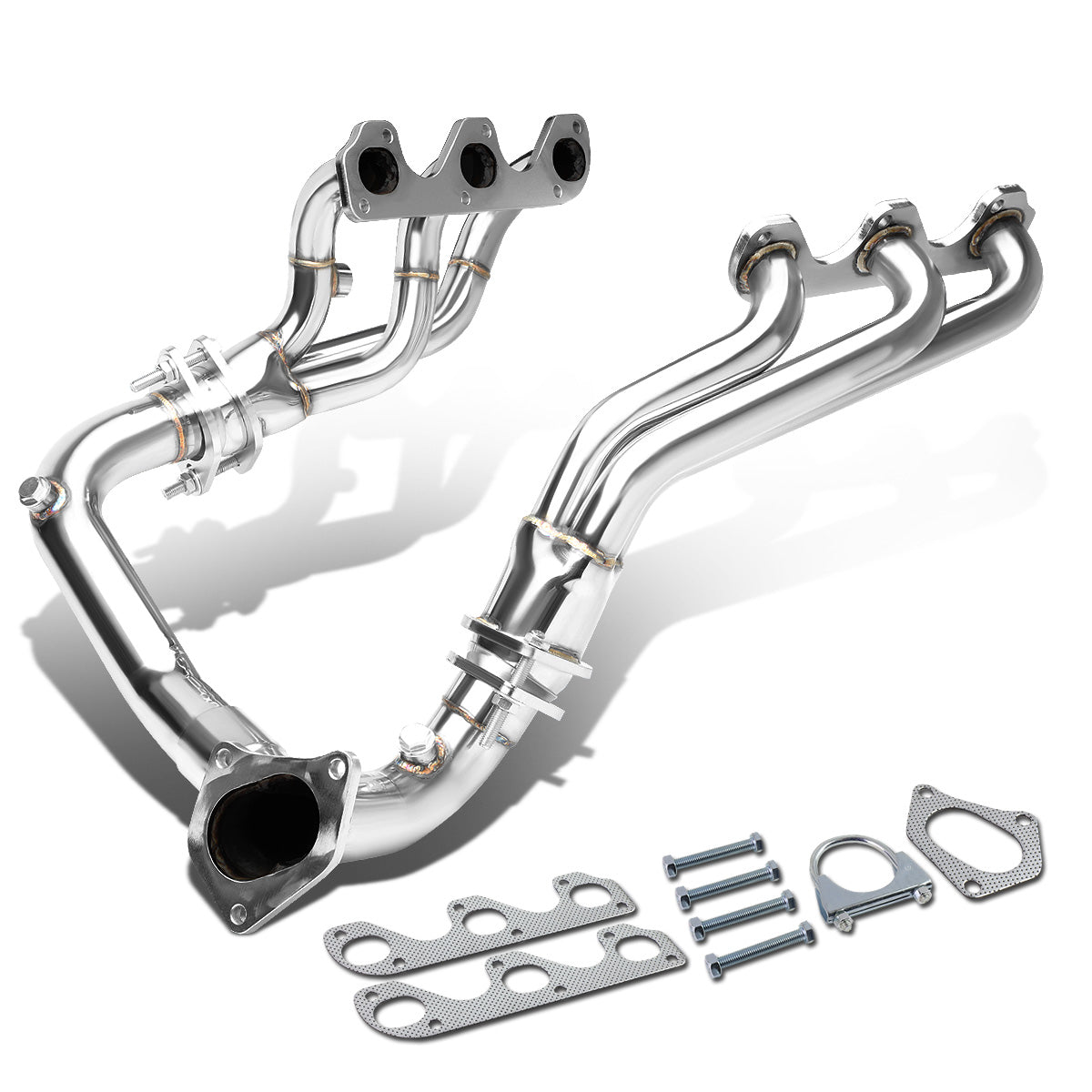 HEADERS STAINLESS STEEL - 90-94 FORD RANGER / 91-94 FORD EXPLORER / 91-94 MAZDA NAVAJO / 94 MAZDA B4000 4.0L V6 + Y-PIPE